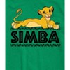 Boys' - The Lion King - Simba Character Short Sleeve Graphic T-Shirt - 2 of 4