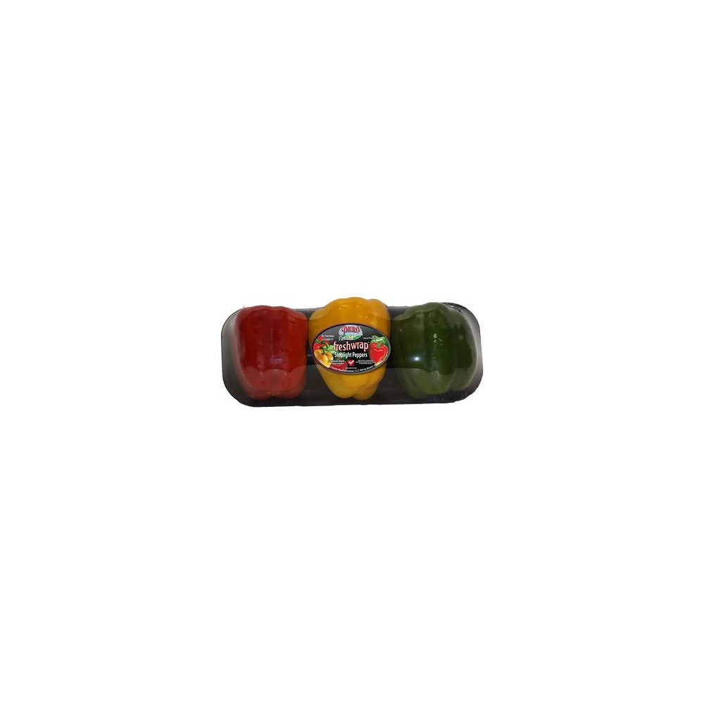 Fresh Stoplight Bell Peppers, 3 ct