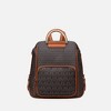 MKF Collection June Vegan Leather Travel Backpack M Logo Printed by Mia K - 2 of 4