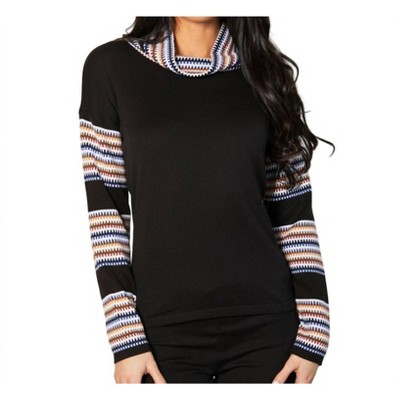 Women's Long Sleeve Cowl Neck Sweater - Angel Apparel