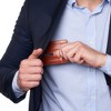 Alpine Swiss Harper Mens RFID Slim Money Clip Front Pocket Wallet Minimalist Leather ID Card Holder - 3 of 4