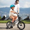 Costway 12"/14"/16"/18" Kid’s Bike with Training Wheels Adjustable Handlebar & Seat Handbrake Black/Pink/Silver - 4 of 4