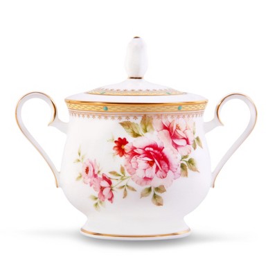 Noritake Hertford Sugar with Cover, 11 1/2 oz.