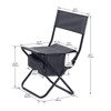 Camping Chairs Set Of 2, Folding Chairs Directors Chairs 280lbs Weight Capacity For Beaches, Backyards, Barbecues, Parties, Terraces - 3 of 4