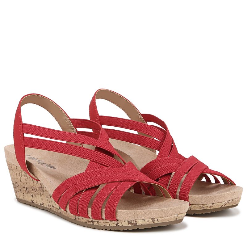 LifeStride Womens Mallory Strappy Slingback Sandal, 2 of 10