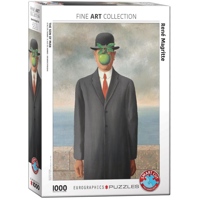 Eurographics Inc. Son of Man by Rene Magritte 1000 Piece Jigsaw Puzzle, 3 of 6