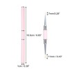 Unique Bargains DIY Manicure Double Ended Nail Art Brush Pink 1 Pc - 4 of 4