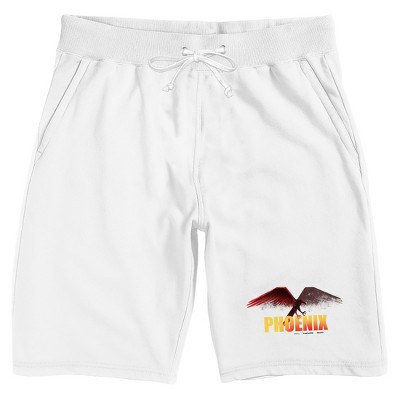Fantastic Beasts: The Secrets of Dumbledore Phoenix Men's White Lounge Shorts