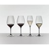 Riedel 22 fl oz Fatto A Mano Performance Riesling Black Stem/Clear Base Wine Glass - 4 of 4