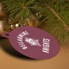 Bellarmine University Knights Logo Aluminum Holiday Christmas Tree Ornament - 4 of 4