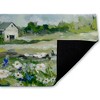 Stupell Industries Barn With White Flowers Printed Outdoor Door Mat, design by Susan Winget, 18"x30" - 2 of 4