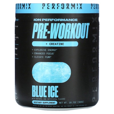 Performix Ion Performance Pre-Workout + Creatine, Blue Ice , 10.7 oz (303 g)