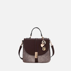MKF Collection Maren Women's Shoulder Bag by Mia K - Coffee : Target