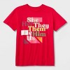 Pride Adult Pronouns Short Sleeve T-Shirt - Red - image 2 of 3