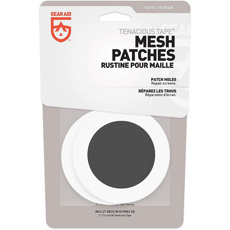 Gear Aid 3" Round Tenacious Tape Mesh Repair Patches - 2-Pack, 1 of 6