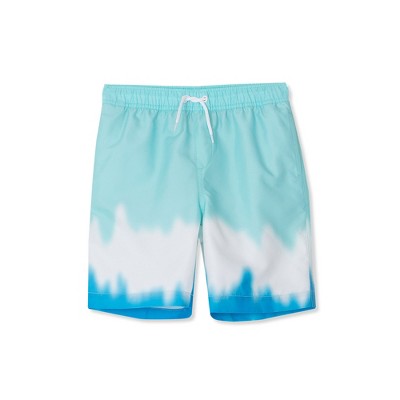 Lands' End Lands' End Kids Print Swim Trunks