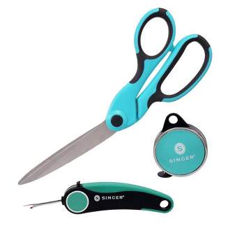 Kings County Tools All-Metal Thread Snips and Sewing Scissors Set of 10 |  Spring Loaded Design | 4 Long Steel Material