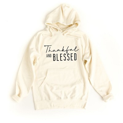 Simply Sage Market Women's Graphic Hoodie Thankful and Blessed