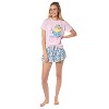 Despicable Me Minions Womens' Need Coffee Character Sleep Pajama Set Shorts Multicolored - 2 of 4