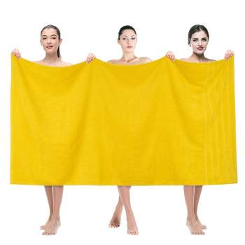 American Soft Linen Oversized Bath Sheet 40x80, Jumbo Large Bath Towels for  Bathroom, 100% Ringspun Cotton Bath Sheet for Adults