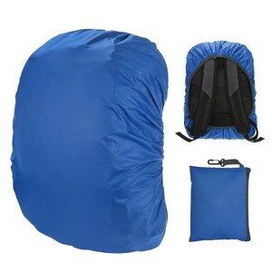 Unique Bargains Waterproof Backpack Rain Cover with A Carry Pouch for Hiking/Biking 1 Pc - 1 of 4