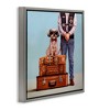 Stupell Industries Funny Service Human Dog, 25" x 25" - 3 of 4