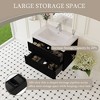 Whisen Floating Wall-Mounted Bathroom Vanity with Resin Sink, Water-Resistant Timber Cabinet and 2 Storage Drawers - 3 of 4