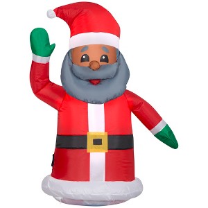 Gemmy Car Buddy Christmas Airblown Inflatable Santa, 3 ft Tall, Multi - 1 of 4