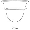 Progress Lighting Torino 1-Light Wall Sconce, Brushed Nickel, Etched White Glass Bowl - 3 of 4
