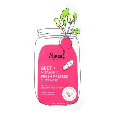 Sweet Chef Beet & Vitamin A Sheet Mask - 0.68oz