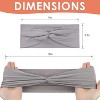 12 Pcs Stretchy Headbands for Women, Absorbed Sport Headband Soft Twist Knotted Headbands for Daily Life Yoga Workout - 2 of 4