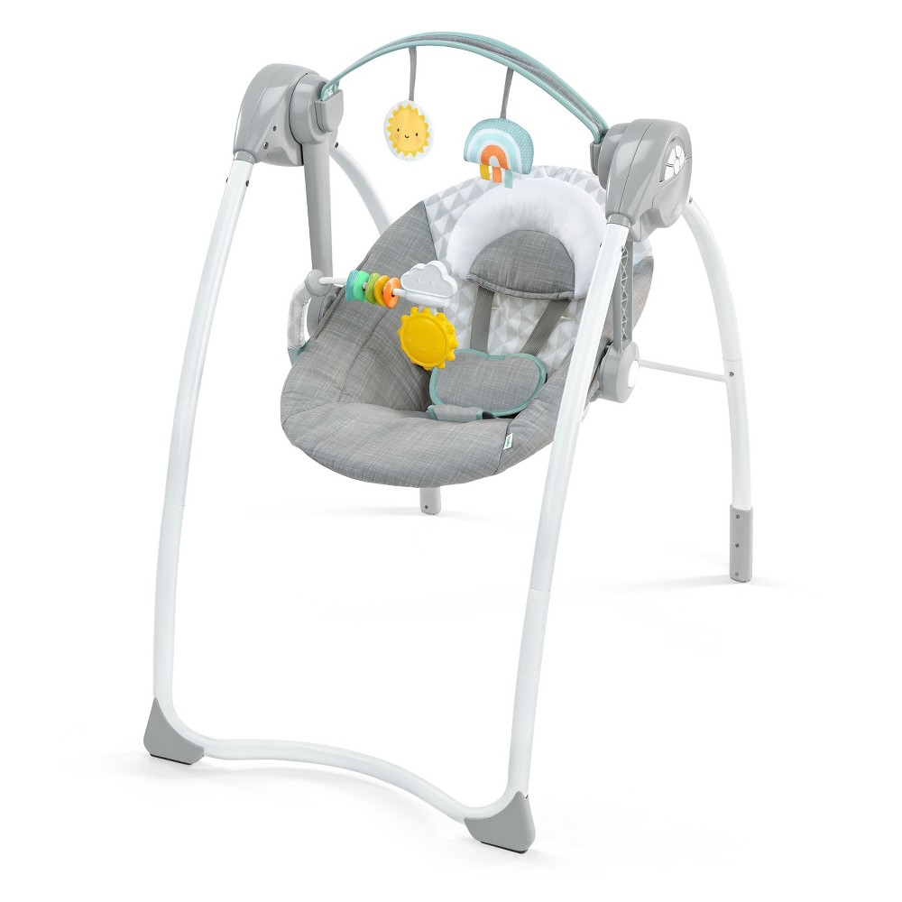 Photos - Swing / Rocking Chair Ingenuity Sun Valley Milestone Swing - Gray