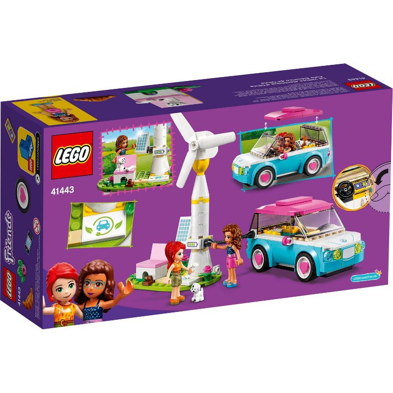 LEGO Friends Olivia Electric Car Toy Eco Playset 41443, 6 of 10