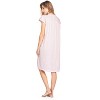 Casual Nights Women's Short Sleeve Floral And Lace Nightgown - 4 of 4