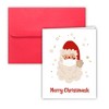 Paper Frenzy Merry Christmask Santa with Mask Christmas Cards and Envelopes - 25 pack - 3 of 3