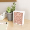 Marta Barragan Camarasa Terracotta strokes pattern Framed Mini Art Print - Society6 - 2 of 3