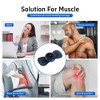 Mini Muscle Body Massager with 5 Replaceable Pads and 19 Speed 8 Modes for Pain Relief for Full Body and Relaxation of Arm, Leg Shoulder, Waist - 3 of 4