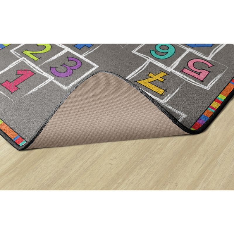 Flagship Carpets Hopscotch Rainbow Numbers Children's Area Rug, 3' x 5', 4 of 7