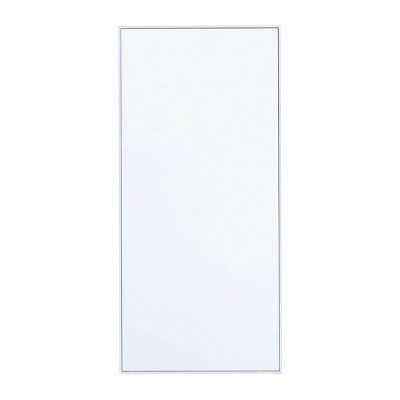 Wood Wall Rectangle Wall Mirror with Thin Frame - Olivia & May