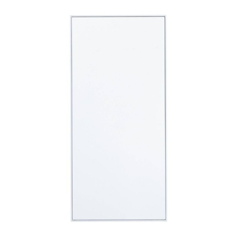 Wood Wall Rectangle Wall Mirror with Thin Frame - Olivia & May, 1 of 6