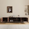Gaoyangjiaju 94.48 Inch Wooden TV Stand with Storage for TVs Up to 100 Inches - 3 of 4