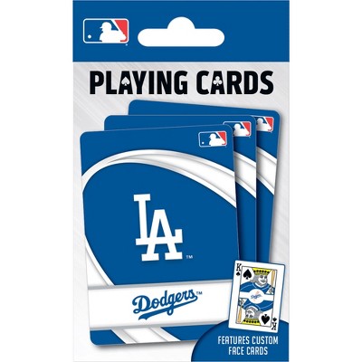 MasterPieces Officially Licensed MLB Los Angeles Dodgers Playing Cards - 54 Card Deck for Adults