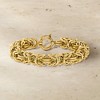 Ross-Simons 18kt Gold Over Sterling Byzantine Bracelet - 3 of 4