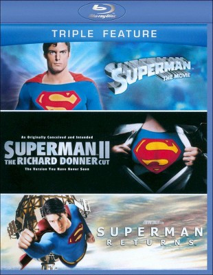 Superman: The Movie/The Superman II: The Richard Donner Cut/Superman Returns (Blu-ray)
