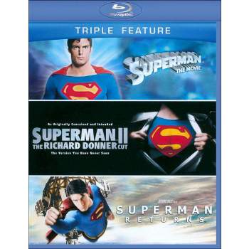 Superman: The Movie/The Superman II: The Richard Donner Cut/Superman Returns (Blu-ray)