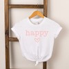 The Juniper Shop Happy Heart Girls Short Sleeve Tee - 2 of 2