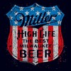 Women's Miller High Life The Best Milwaukee Beer American Shield T-Shirt - image 2 of 4