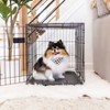 Carlson Single Door Wire Dog Crate - Black S - 3 of 4