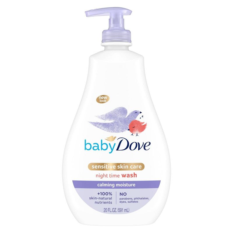 Baby Dove Calming Nights Body Wash - 20 fl oz, 3 of 16