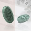Unique Bargains Shower Silicone 2 in 1 Body Scrubber 3 Pcs - 2 of 4